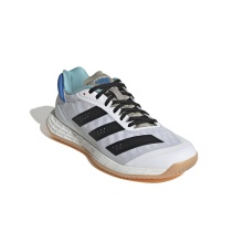 adidas Hallen-Indoorschuhe Adizero FastCourt 2.0 weiss/schwarz Damen